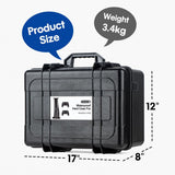 Travel Carrying Case Organizer Large-capacity Sealed Waterproof Safety Box Compatible For Ps5 Game Console