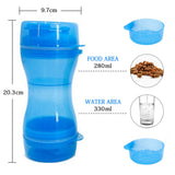 2 in 1 Pet water bowl portable travel food cup Drinking Bowl for small big dog cat Water Dispenser Feeder pet supplies