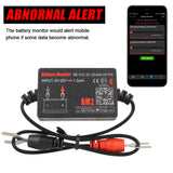 For Android IOS Phone Digital Analyzer BM2 Bluetooth 4.0 With Alarm Voltage Charging Cranking Test 12V Car Battery Monitor
