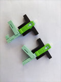 Wholesales SC APC Fast Connector Single-Mode Connector FTTH Tool Cold Connector Tool Fiber Optic Fast Connnector 53mm