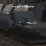 Z5 Portable Wireless Bluetooth-Compatible Speaker Column Subwoofer Loudspeaker RGB LED Light BT5.0 Stereo Surround Sound Box