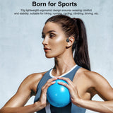 Bone Conduction Headphones Wireless BT5.0 Earphone Outdoor Sports Headset Waterproof Sweatproof Hands-free