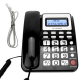 GY-T2020CID Wired Telephone with Speaker Voice Recorder Caller ID Display Calculater telefono fijo para casa landline phone