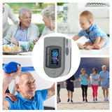 Smart Finger Oximetry Bluetooth Conection APP Read Data Finger Clip Heart Rate Monitor Oxygen Meter OLED Display Pulse Oximeter