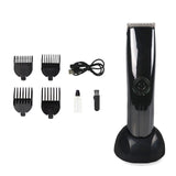 Hair Clipper - Professional Waterproof Cordless Electric Hair Clipper Machine Kit Rechargeable Wireless Hair Trimmer Set for Men