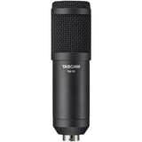 Tascam TM-70 professional condenser microphone supercardioid directivity for broadcasting,movie dialogue and live streaming
