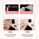 High Pressure Mini Air Compressor Kit Air-Brush Paint Spray Gun Airbrush For Nail Art Tattoo Craft Cake Nano Fog Mist Sprayer