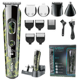 VGR 5in1 electric grooming kit professional hair trimmer beard clipper for men body facial hair cutting machine haircut tool