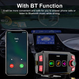 MP3 Player Car DAB+/DAB Radio Adapter Car FM Transmitter With 2.4 Inch Display And Bluetooth Car Mount MP3 Player