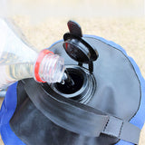 11L PVC Pressure Shower with Foot Pump Lightweight Outdoor Inflatable Shower Pressure Shower Water Bag For Outdoors Beach