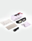 DLP Active Shutter 3D Glasses 96~144Hz For Optoma Acer Home ViewSonic ViewSonic