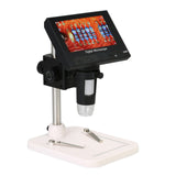 Inskam315 7 Inch IPS High Definition Screen Industrial Digital Microscope Camera 0-2000x Multipurpose Tool Dual LED Light Source