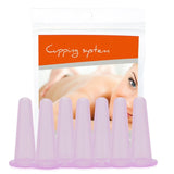 6 PCS Facial Cup Set Ventosas De Succion Masajes Facial Silicone Massage Cups Face Lifting Massager Beauty Suction Cups Kit