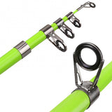 1.2/1.5m Portable Telescopic Lure Pole Ice Fishing Rod Fish Tackle Accessory