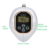 Electric Cupping massage LCD Display Guasha Scraping EMS Body massager Vacuum Cans Suction Cup IR Heating Fat Burner Slimming