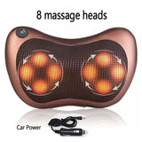 Electric Cervical Spine Massage Pillow Multifunctional Infrared Waist Back Foot Body And Neck Relax Car Home Shiatsu Massager