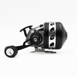 Fishing Reel Aluminum Alloy Gear Ratio 3:6:1 Suit Slingshot Outdoor Bow Adjustable Pitch Spinning Fishing Wheel Fish Dart Tool