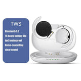 F2 Tws Wireless Bluetooth-Compatible Headset Noise-Cancelling Night Running Light Luminous Sports Earbuds Earphone Headset Gamer
