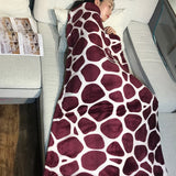 Electric Heated Winter Blanket seat cushion body warming knee pad deer pattern high and low gear Cozy Soft Flannel