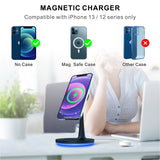 3 in 1 Magnetic Wireless Charger for iPhone 14 Pro Max/13 Chargers for Apple Watch 6 SE Airpods Pro 2 3 Charger Holder