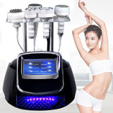 2022 New Arrival 6 In 1 80K Ultrasonic Cavitation Vacuum Radio Frequency Face Lifting Weight Loss Slimming Machine for Home Use