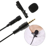 Portable Detachable Clip Mini Stereo HiFi Sound Quality Condenser Microphone Clips Lapel Mic Professional For Phone