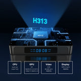 X96Q Pro Smart TV BOX Android 10 2.4G/5G Wifi Set Top Box Allwinner H313 4K Media Player H.265