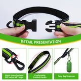 Multi Dog leash Nylon Reflective Hands Free For small big Dogs cat explosion-proof waist retractable lead leashes Dog Supplies