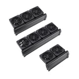 2/3/4 Head Aquarium Fan Mute Automatic Temperature Control Fan Cooling Fish Tank Water Cooling Aquarium Tool  Salt/Fresh Water