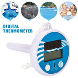 Floating Digital Pool Thermometer Solar Powered Outdoor Pool Thermometer Waterproof Spa LCD Display Temperature