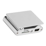 Portable Digital MP3 Music Media Player Mini Back-Clip MP3 Player with Earphone and USB Cable for Outdoor Sports Mini MP3 Player