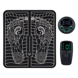 Remote Control EMS Foot Massager Pad Pulse Physiotherapy Micro-current Electric Feet Massage Mat Muscle Stimulator Relieve Pain