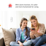 ZigBee Temperature Humidity Sensor with Alarm Function APP Control Indoor Temperature Humidity Monitor Smart Temperature Meter