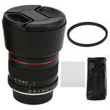 Medium Telephoto Portrait Camera Lens Lightweight 85mm F1.8 Portrait Camera Lens for D500 D7500 D7200 for D850 D810 D780