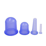 Silicone Vacuum Cupping Cans for Face Massager Massage Ventosa Suction Cup Facial Massage Cans Jars Anti Cellulite Health Care