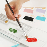Watercolor Palette Travel Paint Tray with A Large Mixing Areas Folding Palette for Watercolor Gouache Acrylic Paint pallette