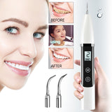 Home Ultrasonic LCD 5 mode Calculus Remover Dental Scaling Electric Portable Scaler Sonic Clean Smoke Stains Tartar Plaque Teeth