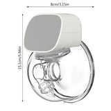 Electric Breast Pump Portable Electric Breastfeeding Pump Electric Breast Pump With 2 Modes &amp; 5 Levels Portable Breast Pump With