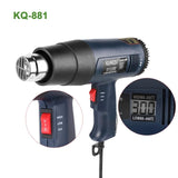 Ship From RU Digital LED Electric Hot Air Gun 1800W  stepless Adjustable Temperature-controlled Thermal blower heat gun