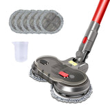 Electric Wet Dry Mopping Head for Dyson V7 V8 V10 V11 Replaceable Parts with Water Tank Mop Head Mop Pads Water Cup