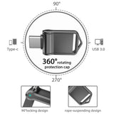 TOPESEL32GB 64GB 128GB Type C Ultra Dual Mini USB 3.0 Flash Drive Memory Stick U Disk Thumb Drive
