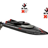WL916 2.4Ghz RC High Speed Racing Boat 55km/h Speedboat Boat 2 Channels Rechargeable Batteries Boat Control Remote Gifts For Kid