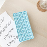 New 20cm Pencil Case Push Bubble Toy Autism Pop Its Stress Reliever Toys Children Learning Pencil Case Anti-stress Fidget Toys