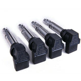 4PCS Ignition Coil 036 905 715 F , 036 905 715F , 036905715F For Golf J-etta Beetle Polo A1 A3 1.6FSI 1.4T