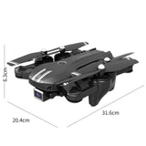 4CH Wifi Fpv 4k Hd Camera Wide Angle Foldable Drone H168 Figurines Gifts For Children Adults High-definition Shooting New 2021