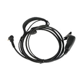 Kit 2x Mini Walkie Talkie 2-way FM Radio Transceiver + 2 Headphones USB Charge