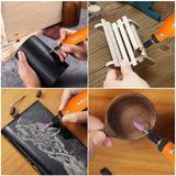 5-Speed Adjustment Mini Electric Grinder USB Charging Grinding Machine for Jade Carving Wood Punching Metal Grinding Polishing