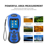 NOYAFA NF-198 GPS Land Meter Digital LCD Farmland Area Length Height Pressure Satellite Measuring Device