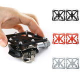 1 Pair Clipless Easily Clip-in Lightweight Mountain Bike Pedals Aluminium Alloy Adapter For Shimano And Looke