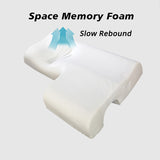 Ergonomic Pillow for Couple Side Sleepers Contour Memory Foam Pillow Basic Bed Neck Protection Arm Rest